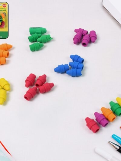 Pencil Top Erasers � Colorful Rubber for Kids' School | Writezo