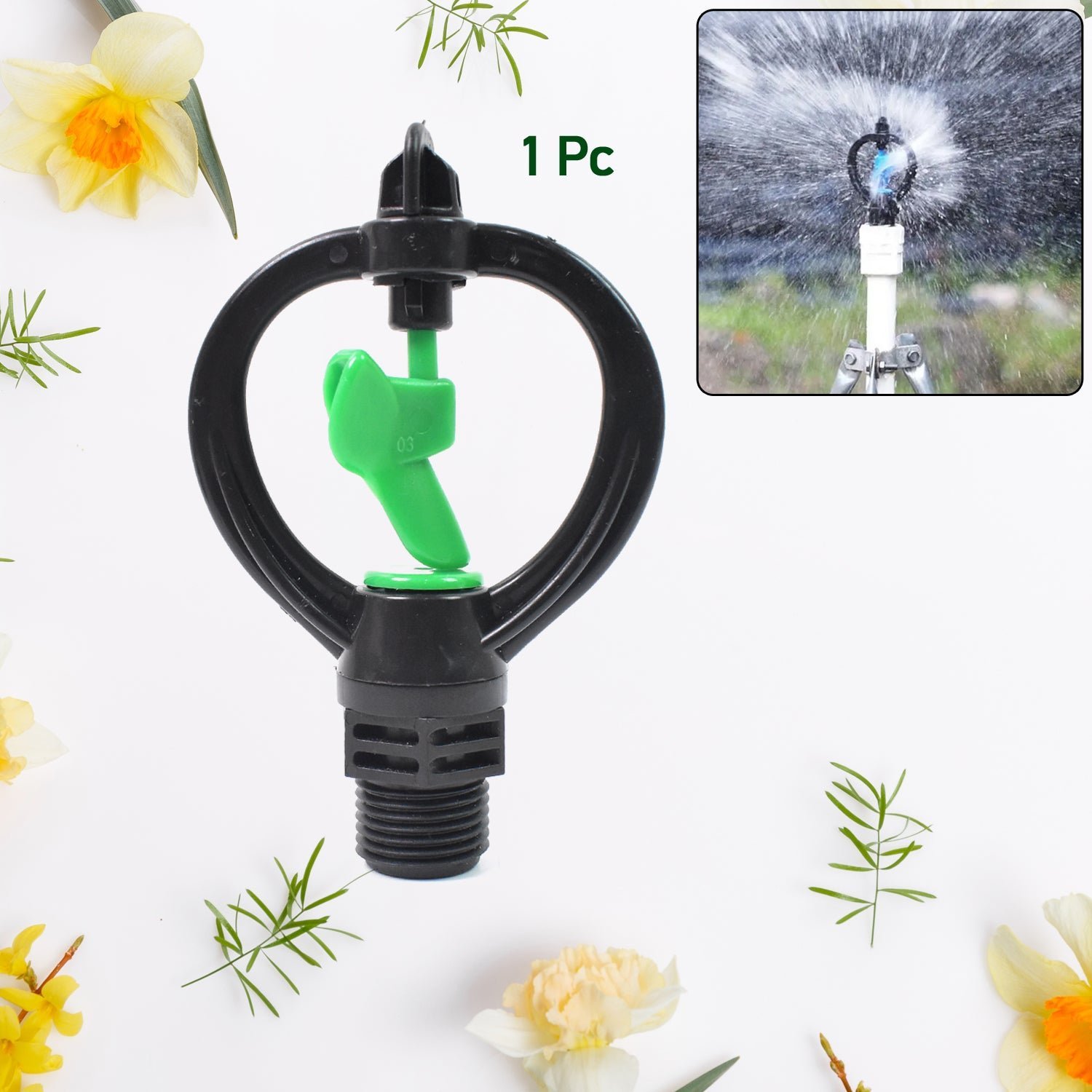 Garden Spray Nozzle � Rotating Butterfly Sprinkler | Grow Garden Tools
