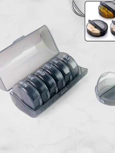 Weekly Pill Organizer – 7 Day AM/PM Medicine Box | FERVENT
