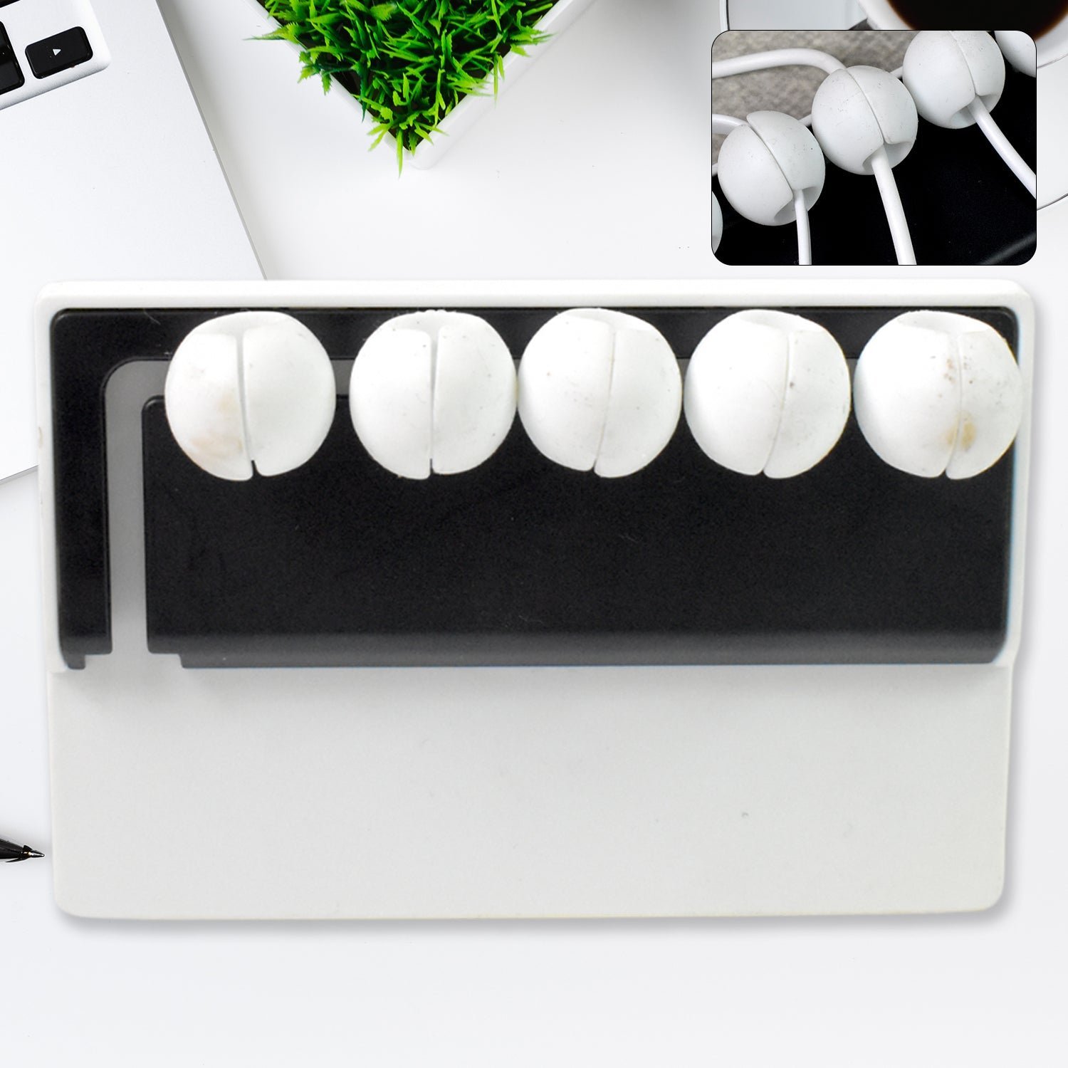 Cable Management Clip � Keep Wires Neat & Clutter-Free