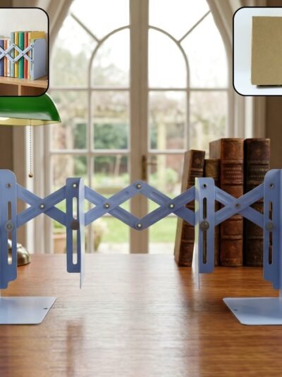 Expandable Book Stand – Adjustable Foldable Organizer for Desk