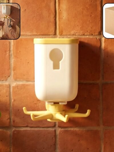 360° Rotating Sticky Wall Hook – Heavy Duty & Multipurpose