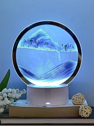 Moving Sand Art Picture � 5 Color Light Changing Decor | Craftily
