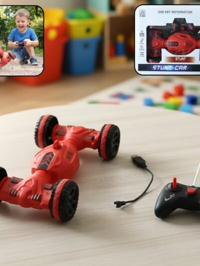 Remote Control Stunt Car – One-Key Deformation & 360° Spin