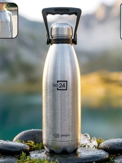 Vacuum Insulated Water Bottle – Keeps Drinks Hot & Cold for Hours