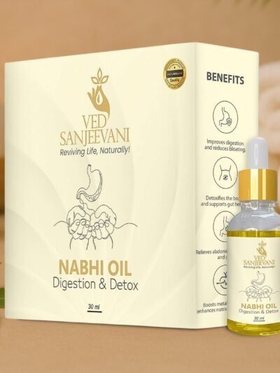 Nabhi Oil for Digestion – Organic Ayurvedic Detox & Gut Health