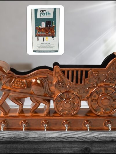 Rath Wall Key Holder � 6 Hooks, Decorative | Indo Glow