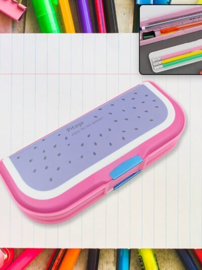 Cartoon Pencil Box – 2-Compartment for Kids | Deskrova