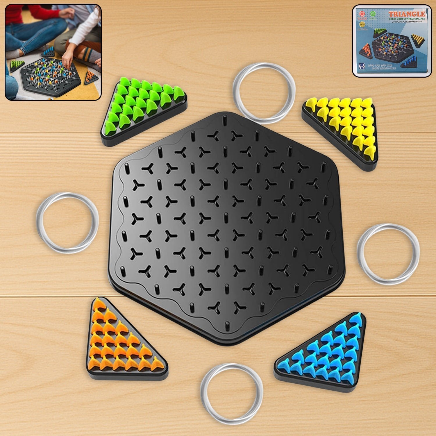 Triangle Color Matching Puzzle Board Game – Boost Logic & Fun
