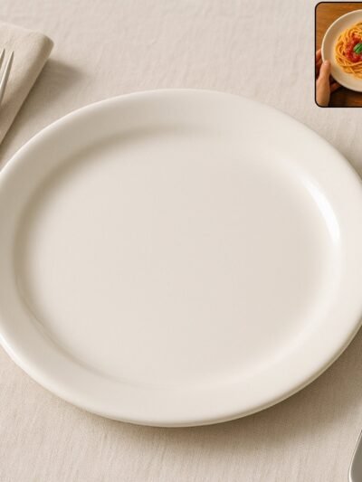 30 cm Round Dinner Plate – Durable & Heat-Resistant Serving Plate