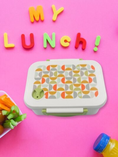 3 Compartment Lunch Box – Leakproof Tiffin with Spoon |