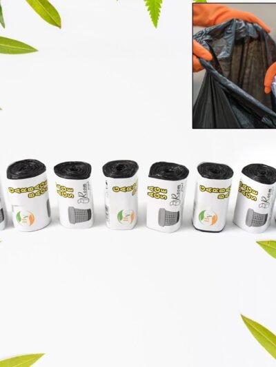 Eco-Friendly Disposable Garbage Bags – Durable 8 pcs Set