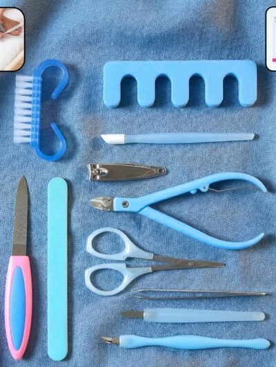 11 in 1 Manicure Pedicure Nail Care Kit – Professional Grooming Set |