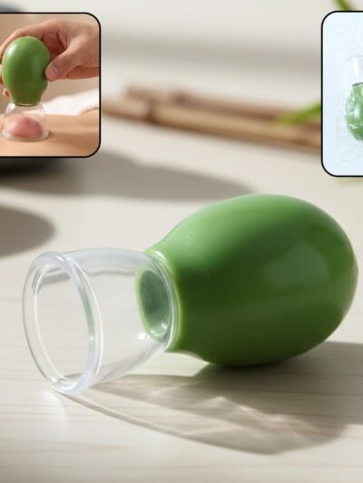 Silicone Vacuum Cupping Therapy Cup – Adjustable Suction Massage