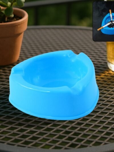 Plastic Ashtray – Heavy Duty, Unbreakable & Heat-Resistant