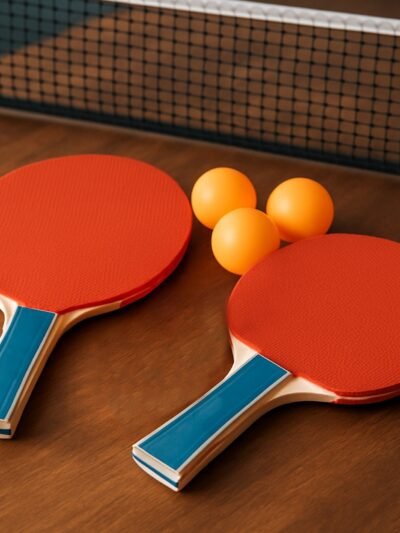 Table Tennis Racket Set – Professional Grip & Durable Paddles
