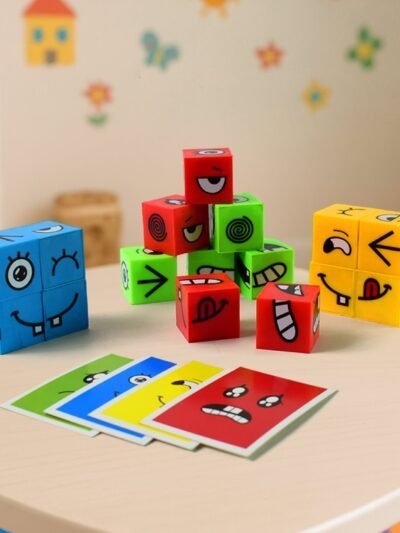 Educational Emotion Puzzle Cube – Develop Emotional Intelligence & Creativity