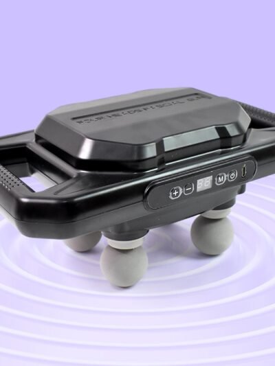 Deep Tissue Massage Gun – 4-Head Portable | Velvet Wellness