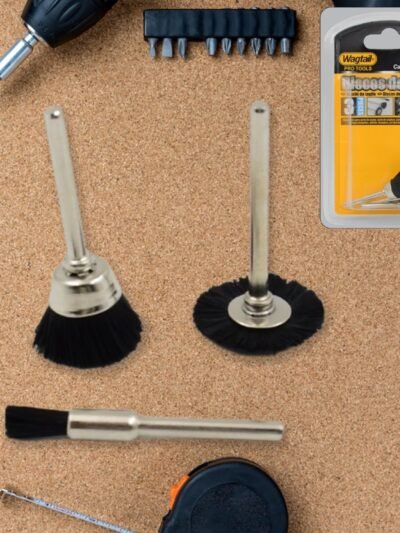 Brass Wire Wheels – 3 Pc Rust Removal Tool Set | ToolMate Pro