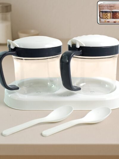 Pickle Container Set – Airtight & Unbreakable 2-Piece Jars