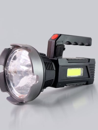 Rechargeable USB LED Hand Torch – Dual Light & Durable