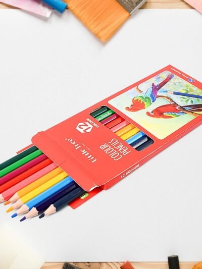 Colored Pencils Set � 12 Vibrant Shades for Art | Craftily