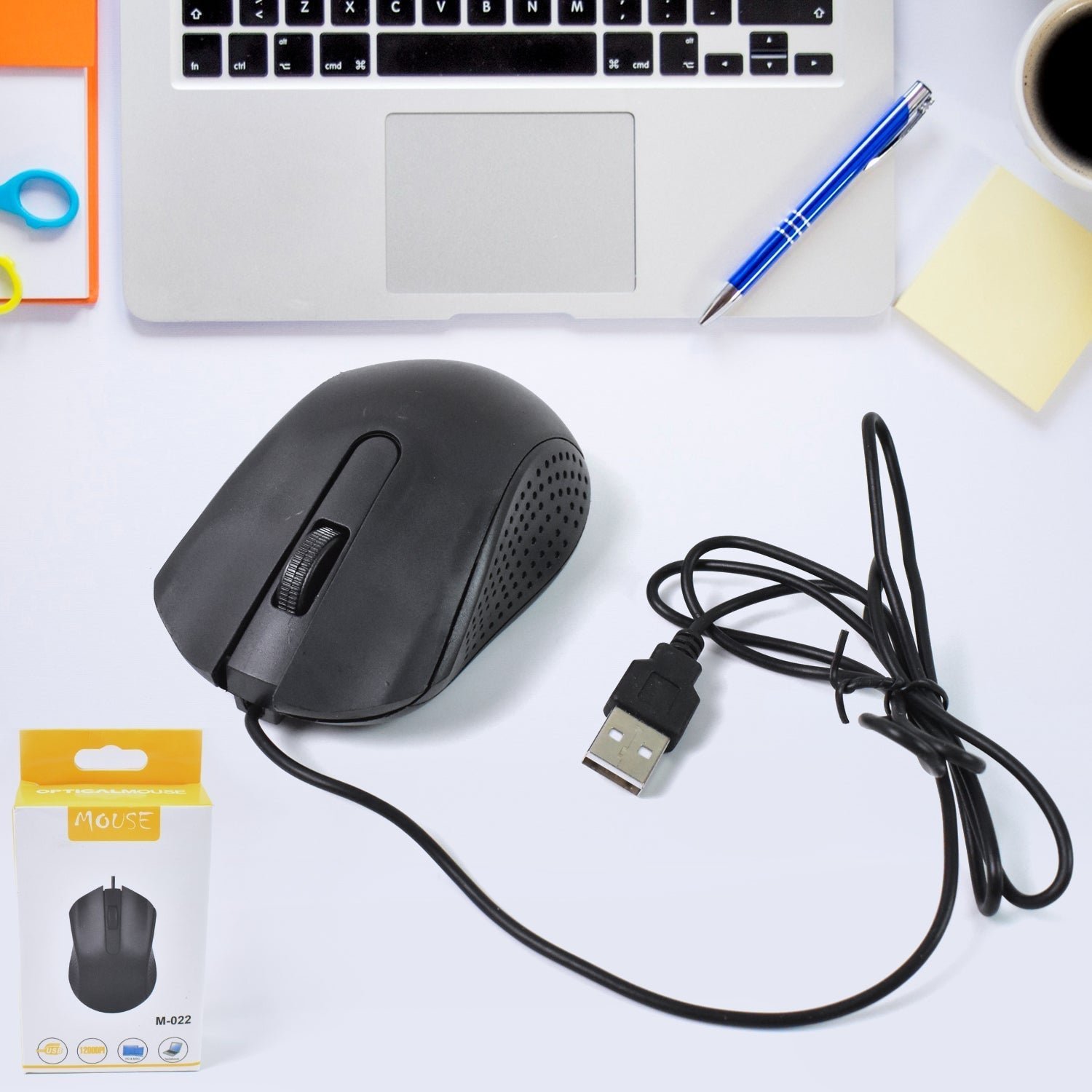 Wired Optical Mouse � M-022, USB Connectivity | Compshop