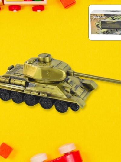 Iron Art Tank Model – Retro Vintage Desktop Decoration