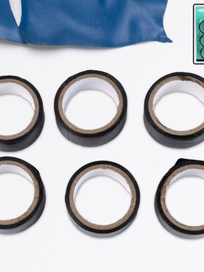 General Electrical Tape – Durable PVC Insulation, 6 Rolls Set