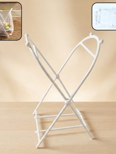 Foldable Garbage Bag Holder Stand – Portable & Space-Saving