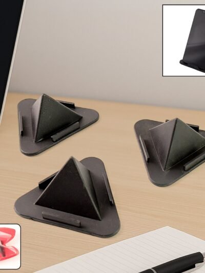 Pyramid Mobile Stand – Adjustable 3-Angle Phone Holder Set