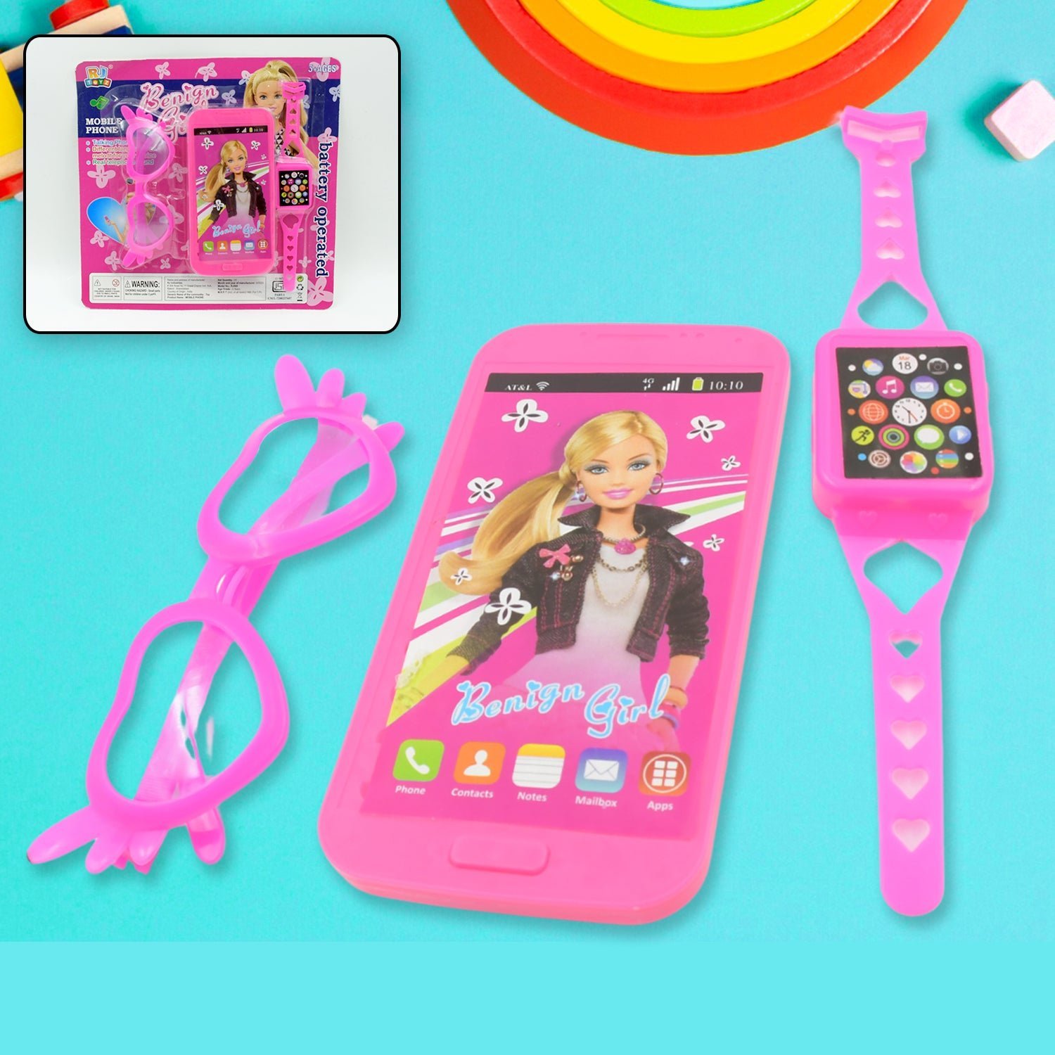 Barbie Musical Phone – 3-in-1 Play Set for Girls | Gamevana