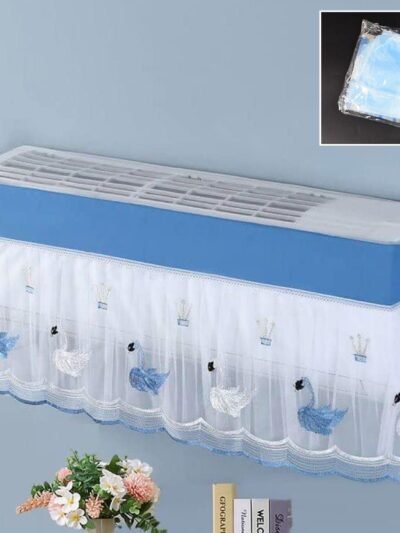 AC Dust Cover for 1 Ton Split AC � Designer & Washable | Velvet Wheels