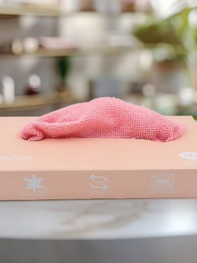 Microfiber Cleaning Cloth Set – 10 Pcs Multi-Use & Absorbent | Velvet Wipe