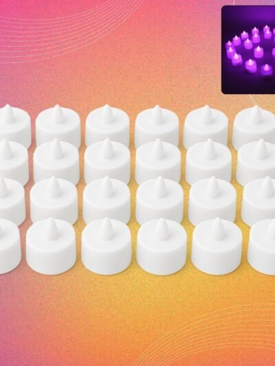 Flameless LED Tealights – Smokeless Decorative Candles | Styleva