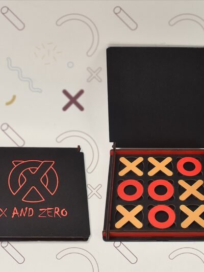 Tic Tac Toe Wooden Game � Brain-Boosting Fun for All Ages | Boardoria