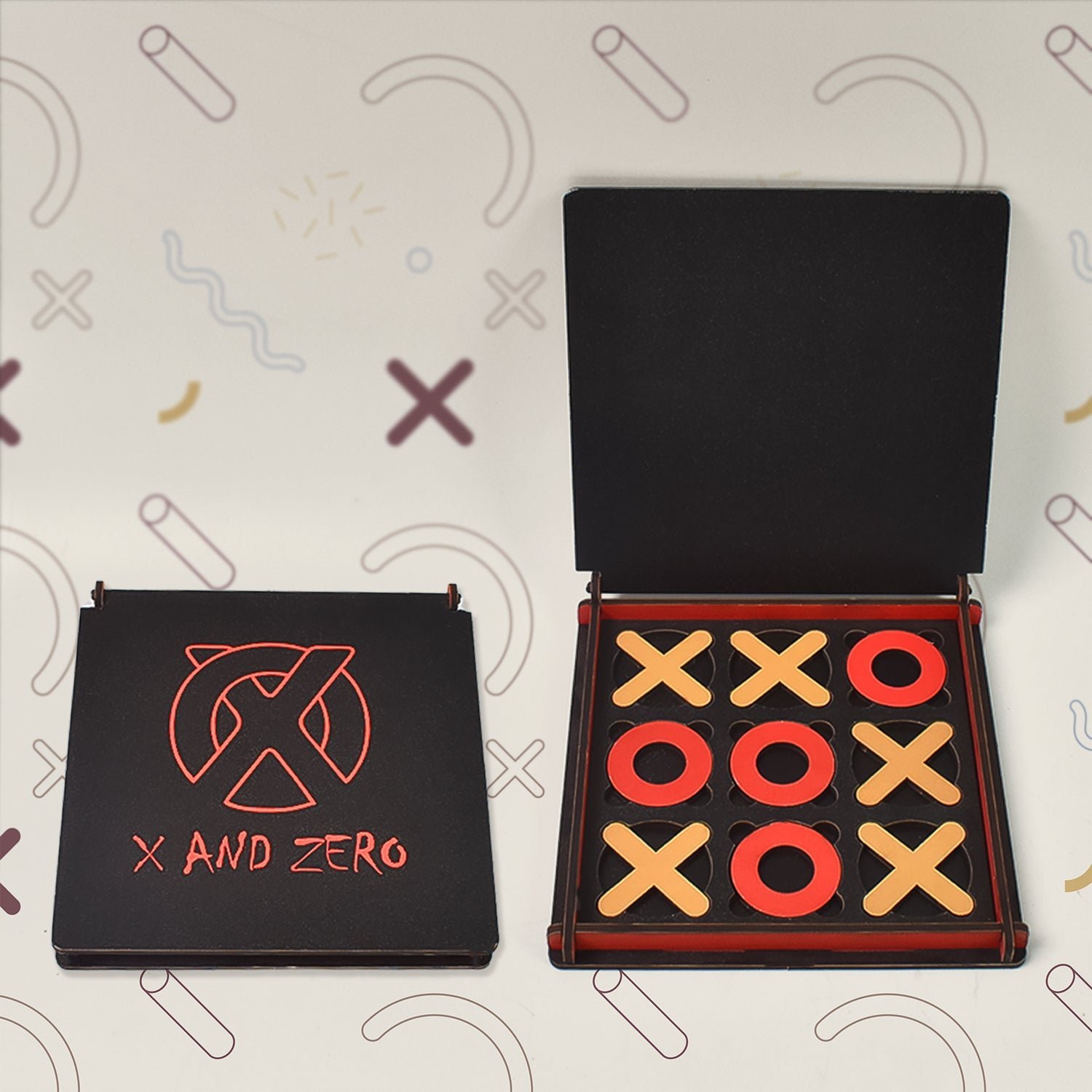 Tic Tac Toe Wooden Game � Brain-Boosting Fun for All Ages | Boardoria