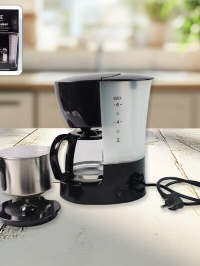 Automatic Drip Coffee Maker – 800W with 1200ML Capacity