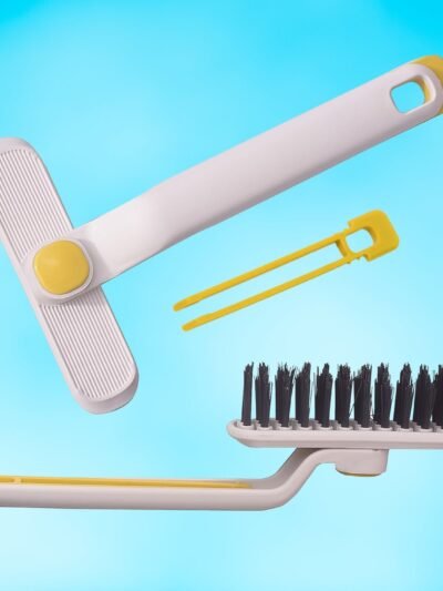 360° Rotating Floor Cleaning Brush – Hard Bristles for Deep Cleaning