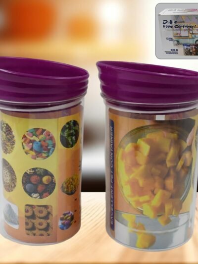 Plastic Food Containers – Airtight 1200ml Set of 2 | CookAura