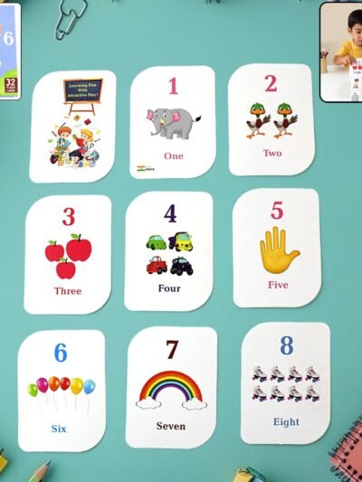 Number Flashcard Set – Fun Early Math Learning for Toddlers