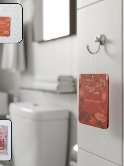 Hanging Bathroom Air Freshener Gel – Long Lasting Fragrance & Odor Control