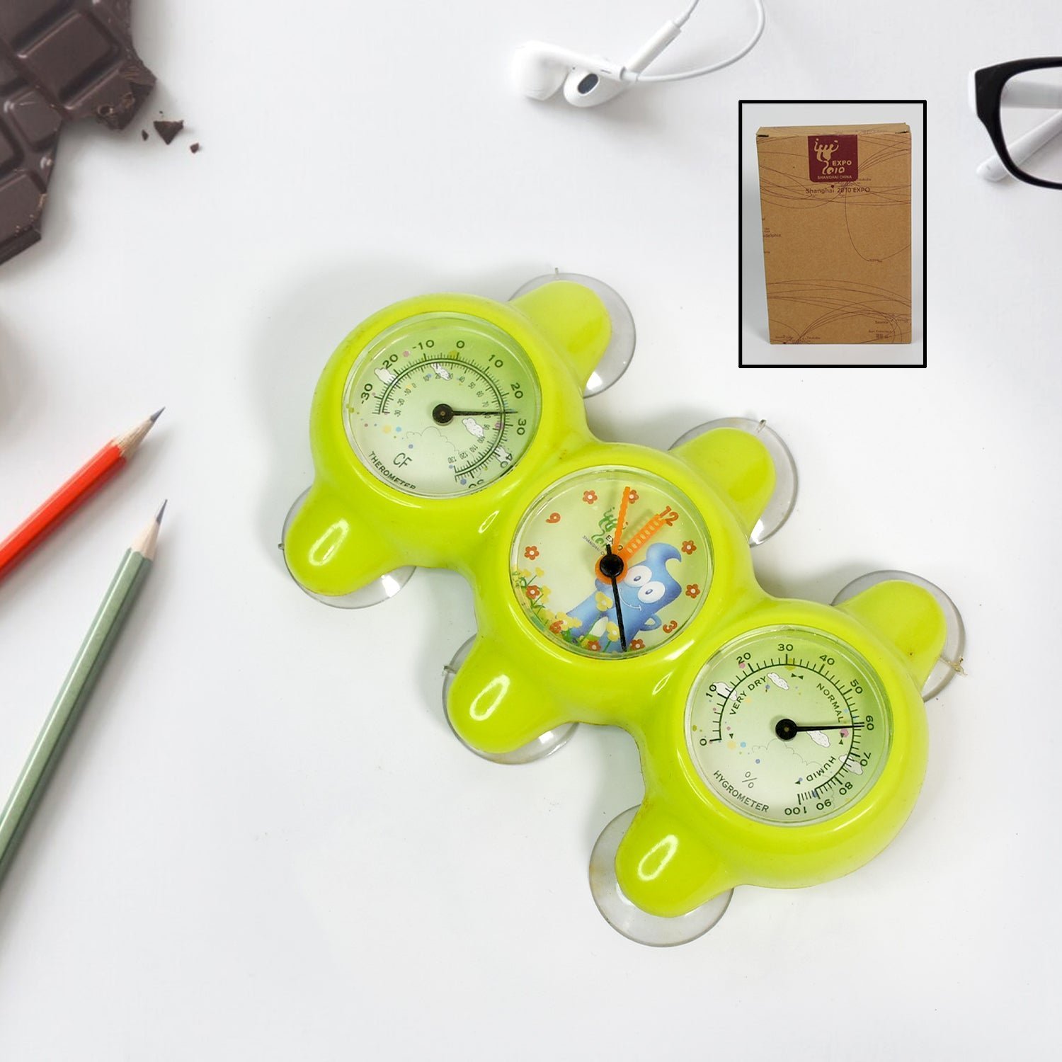 Desktop Clock 3-in-1 – Precision Digital Display for Office | Indo Glow