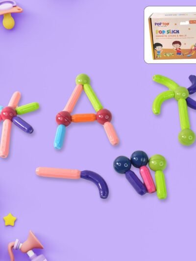 Magnetic Sticks Building Blocks – Creative STEM Toy for Kids