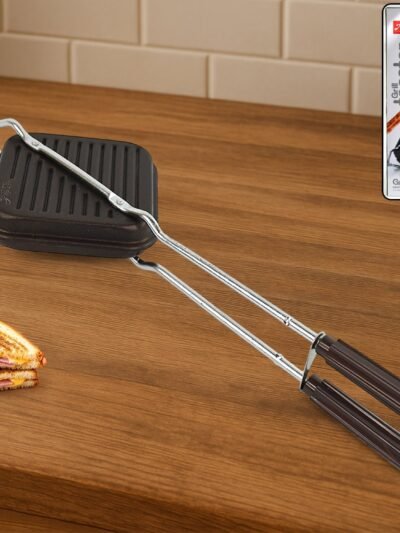 Grill Sandwich Toaster – Heavy Gauge Aluminium with Non-Stick Coating