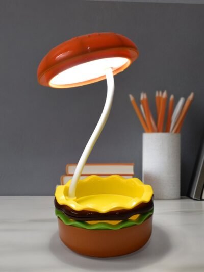 Burger LED Night Lamp – Folding & Rechargeable | Indo Glow