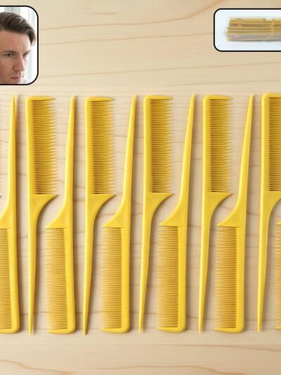 Hair Styling Tail Comb Set – Precise Sectioning & Grooming
