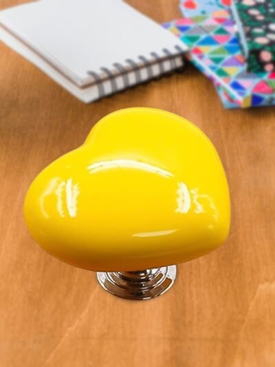 Heart-Shaped Knob – Versatile ABS Handle for Cabinets & Toilets | Bathora