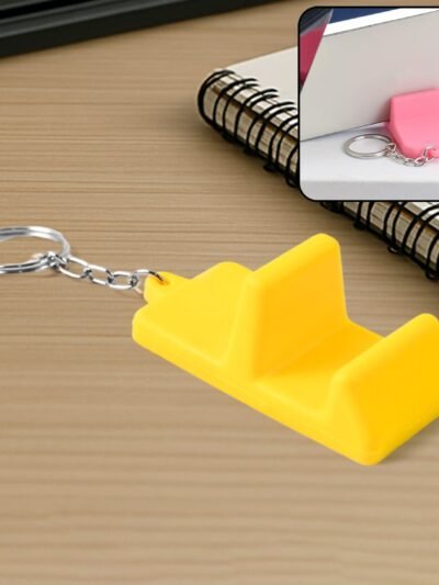 Mobile Stand Keychain – Compact 2-in-1 Phone Holder & Keyring