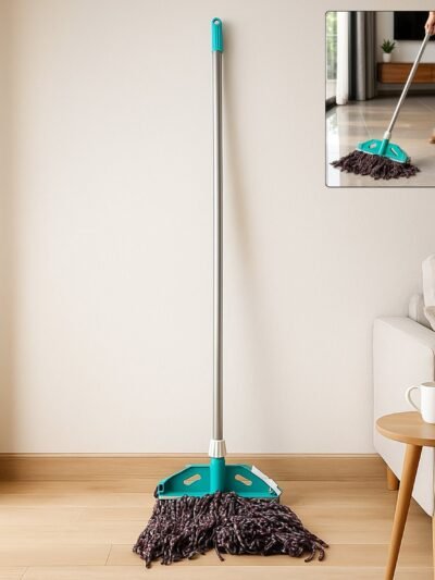 Cotton Yarn Floor Mop – Super Absorbent with Long Handle